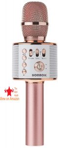  BONAOK Wireless Bluetooth Karaoke Microphone best kids microphone