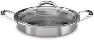 KitchenAid 5-Ply Copper Core 3.5 quart Braiser with Lid - Stainless Steel